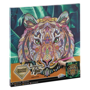 grafix gyémántfestés vászonra tigris 30 x 30 cm