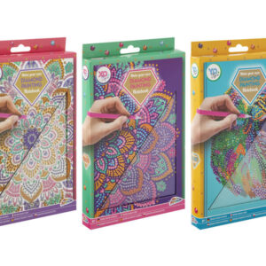 grafix gyémánt festés a5 keményfedeles jegyzetfüzet 3 féle 100 oldal csíkos