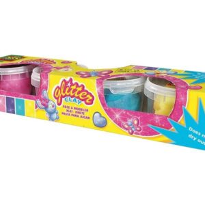 ses csillogó gyurma 4 darabos készlet