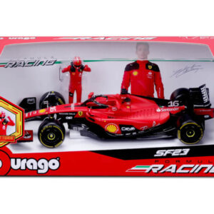 bburago 1 /24 f1 versenyautó pilótával ferrari sf 23