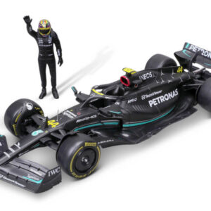bburago 1 /24 f1 versenyautó pilótával mercedes amg f1 w14 e performance
