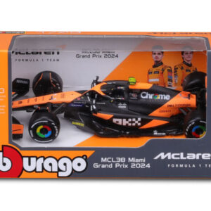 bburago 1 /43 f1 versenyautó mclaren racing mcl38 (2024)