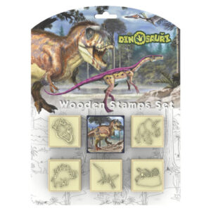 5 db nyomda + nyomdapárna dinoszaurusz