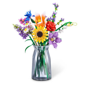 szálas virágok 2 db os építőjáték