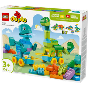 lego duplo town 10451 3 az 1 ben guruló dinók