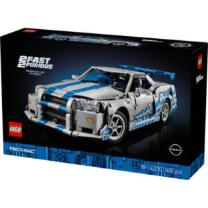 lego technic 42210 2 fast 2 furious nissan skyline gt r (r34) autó