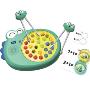 dínós csipeszes golyókiszedő