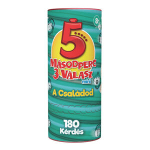5 másodperc 3 válasz mini családi társasjáték