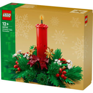 lego icons 40743 karácsonyi asztali dekoráció