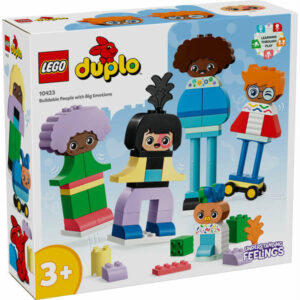 lego duplo town 10423 megépíthető figurák különféle érzelmekkel