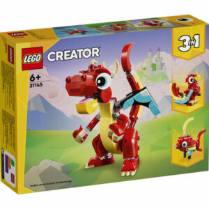 lego creator 31145 vörös sárkány