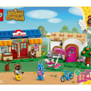 lego animal crossing 77050 nook cranny És rosie háza