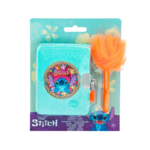 napló lakattal és tollal stitch