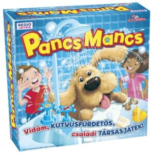 Pancs Mancs társasjáték vizes kutyus figura és doboz