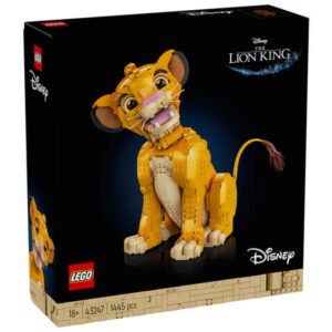 lego disney 43247 simba, az ifjú oroszlánkirály