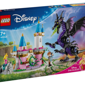 lego disney princess 43240 demóna sárkány formájában