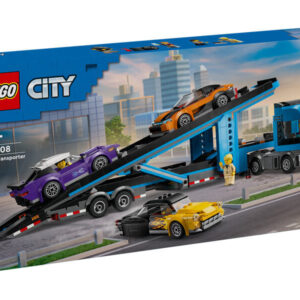 lego city 60408 autószállító kamion sportautókkal