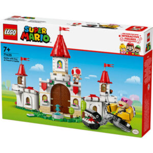 lego super mario 71435 roy támadása peach kastélyánál