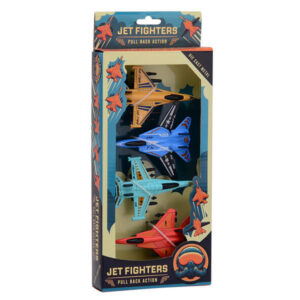 repülő, 4 db /cs, fém, visszahúzós