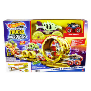 hot wheels monster trucks power smasher hajsza pályaszett