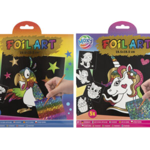 foil art képkészítő, 5 db /csomag, kétféle