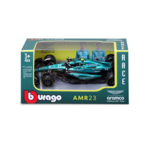 bburago 1 /43 f1 versenyautó aston martin amr23 (#14) f. alonso