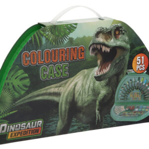 dínós rajzszett, 51 db os