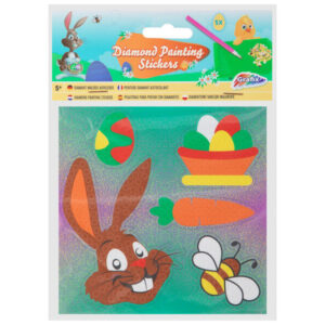 húsvéti gyémántfestős marticák, 5 db /cs, 2 féle