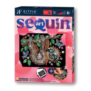 kitfix sequin art red lajhár