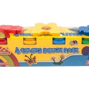 gyurmakészlet 4 színben