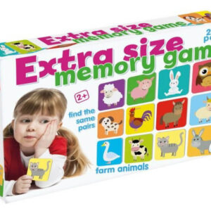 extra méretű memória játék