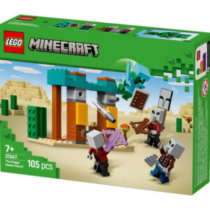 lego minecraft 21267 illagerek őrjárata a sivatagban