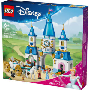 lego disney princess 43275 hamupipőke kastélya és hintója