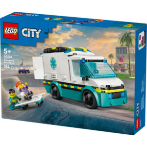 lego city great vehicles 60451 sürgősségi mentőautó