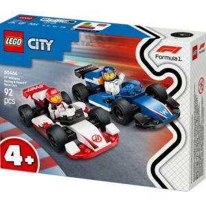 lego city 60464 f1 es williams racing és haas f1 versenyautók