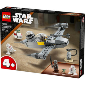 lego star wars 75410 mando és grogu n1 es vadászgépe