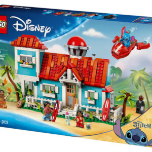 lego disney 43268 lilo és stitch tengerparti háza