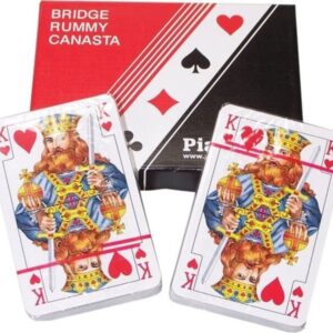 klasszikus 2 x 55 lapos römi kártya