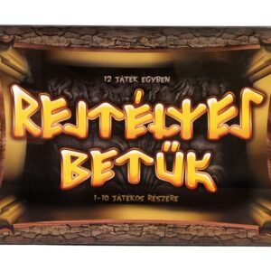 rejtélyes betűk társasjáték