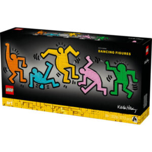 lego art 31216 keith haring – táncoló figurák