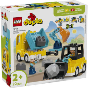 lego duplo town 10475 3 az 1 ben építési munkagépek