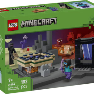 lego minecraft 21584 utazás az alvilág kapujához és a végportálhoz