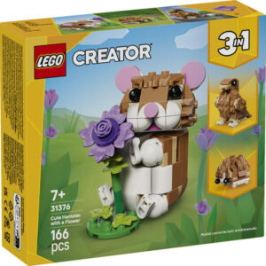 lego creator 31376 aranyos hörcsög egy virággal