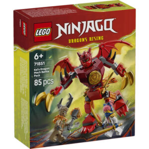 lego ninjago 71851 kai sárkánypáncélja, harci csomag