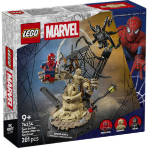 lego super heroes 76334 pókember és homokember óri
