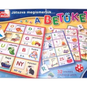 játszva megismerjük a betűket társasjáték