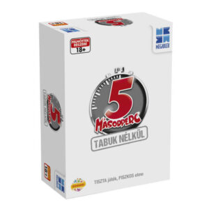 5 másodperc 3 válasz tabuk nélkül társas