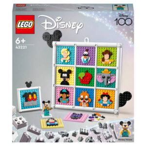 lego disney classic 43221 a disney animációs ikonjainak 100 éve