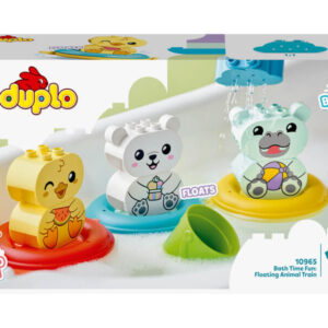 lego duplo my first 10965 vidám fürdetéshez: úszó állatos vonat
