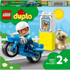 lego duplo town 10967 rendőrségi motorkerékpár